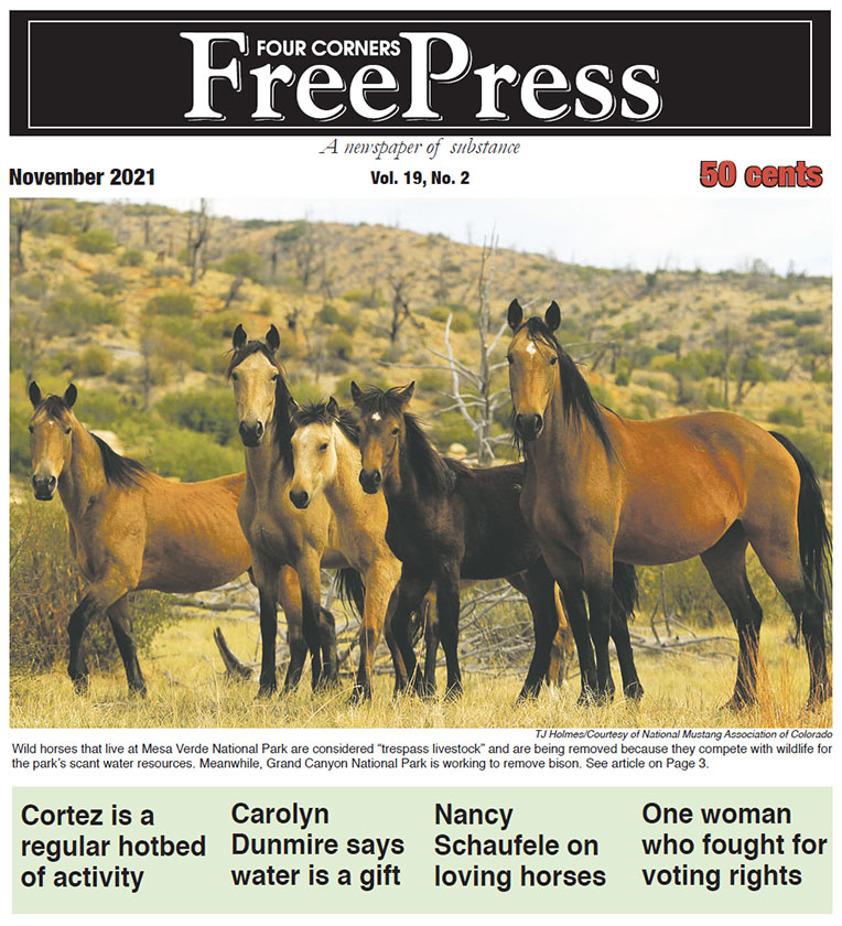 FOUR CORNERS FREE PRESS NOVEMBER 2021 FOUR CORNERS FREE PRESS NOVEMBER 2021